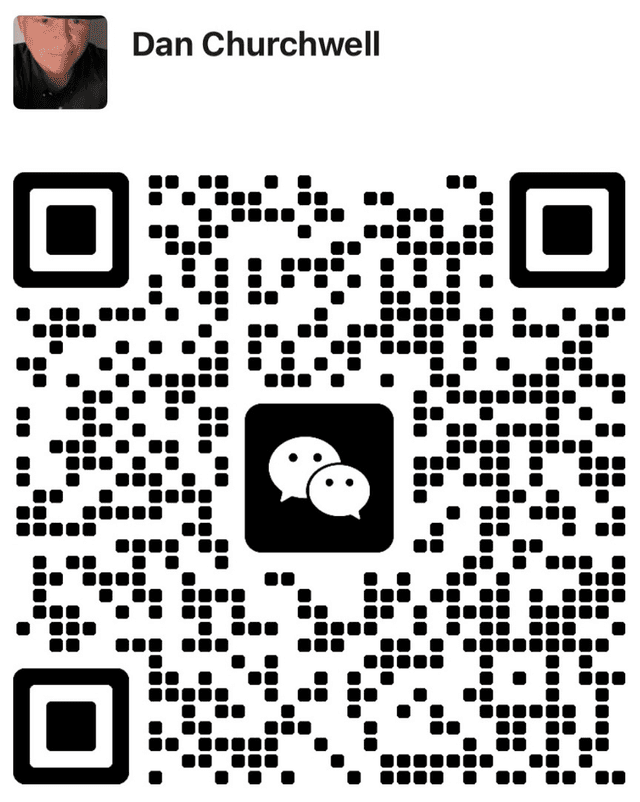 WeChat QR Code - Dan Churchwell